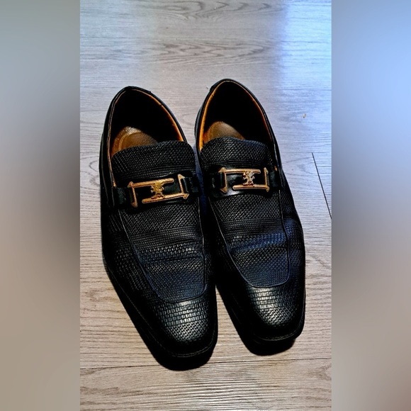 Stacy Adams Pomeroy Moc Toe Bit Slip on soft leather memory foam mens shoes main image 12